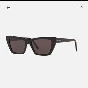 Saint Laurent Dark Cat-Eye Sunglasses